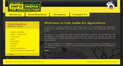 Desktop Screenshot of infoagricultureindia.com